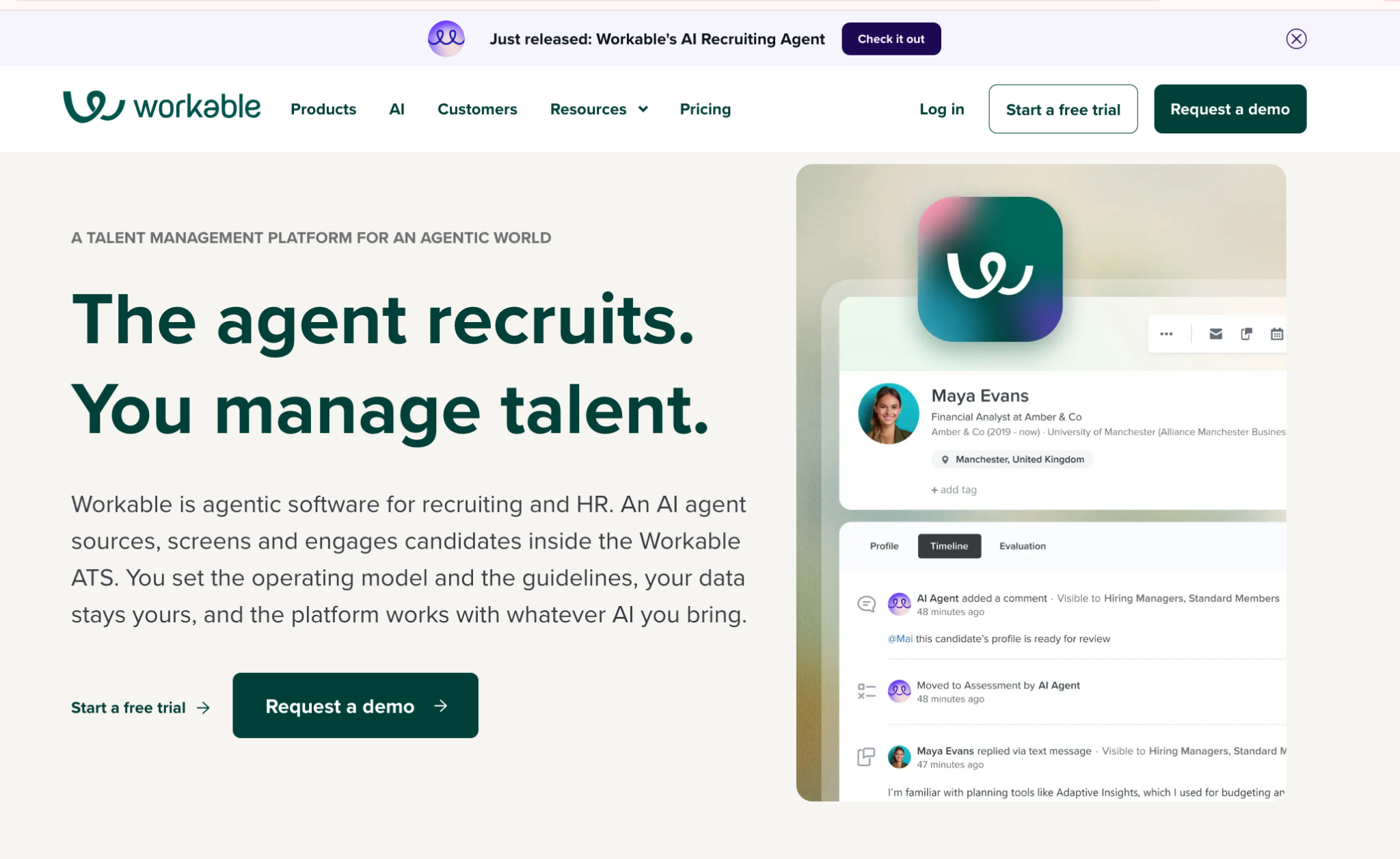 Workable AI Recruitment Software