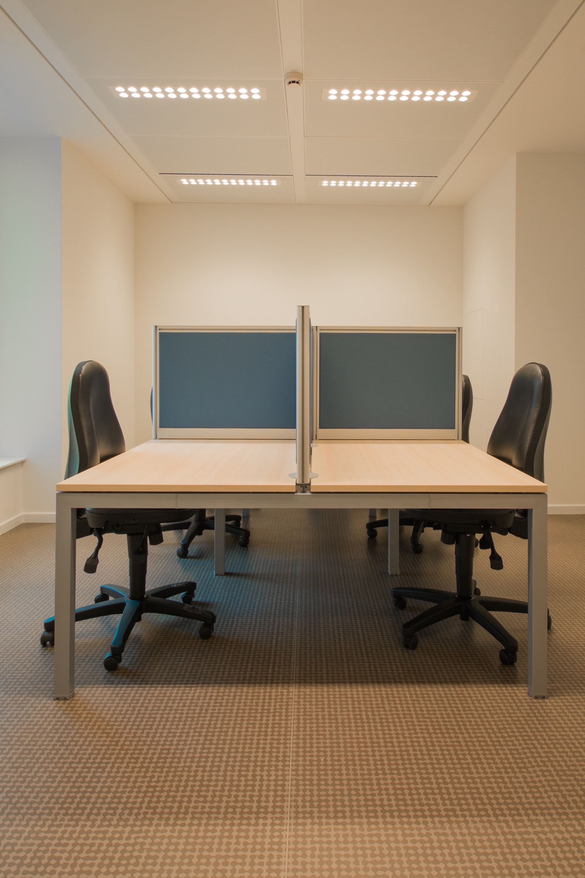 A basic office set up