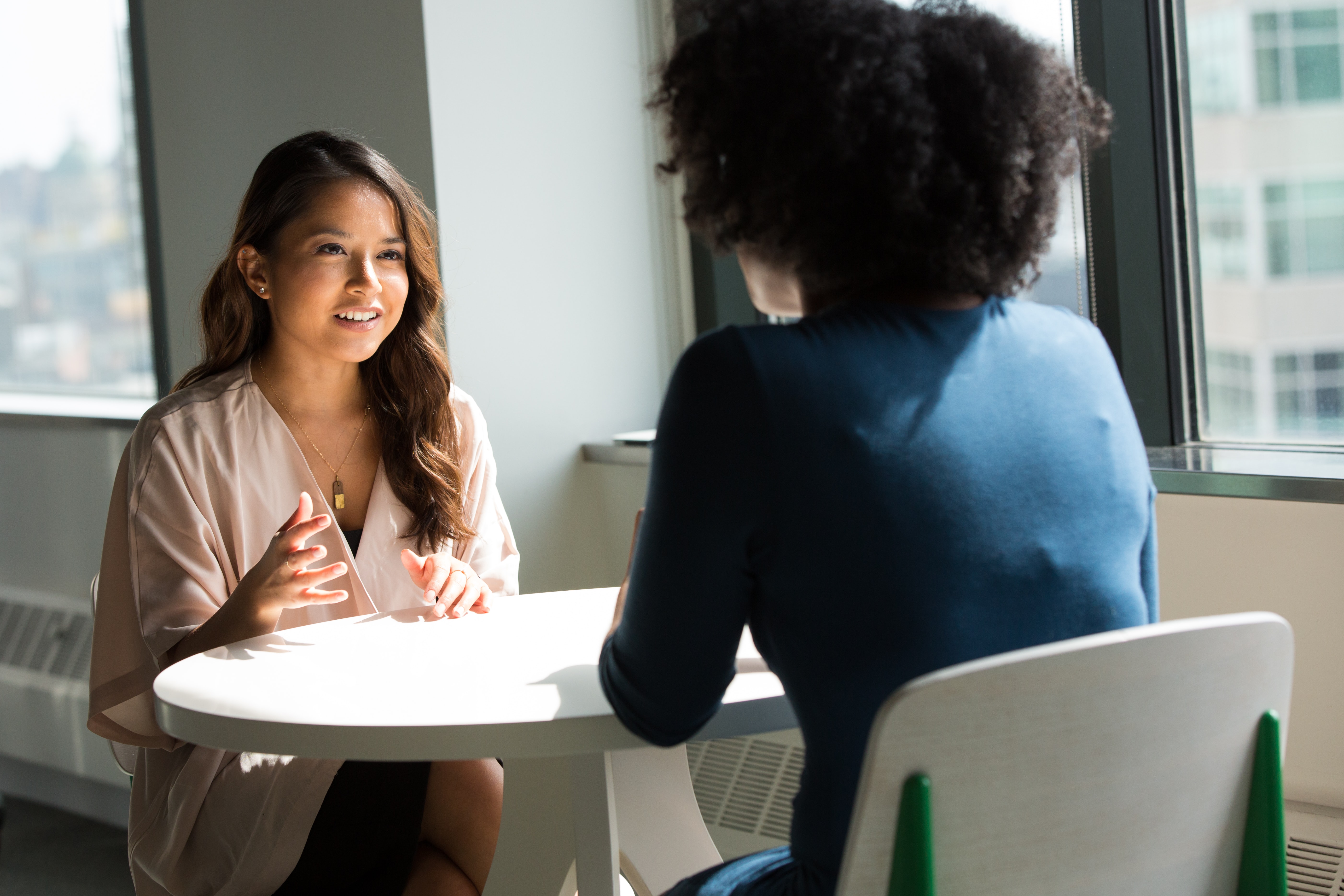 Recruitment interview for executive assistant