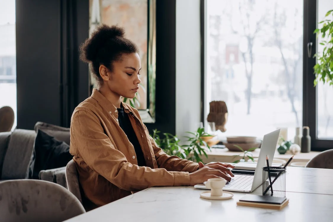 Personal assistant getting her skills and qualifications