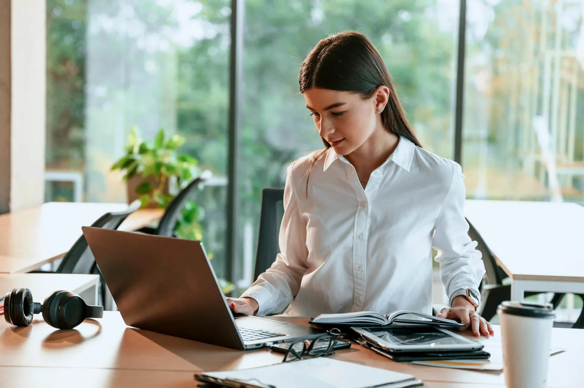 Initial consultation with an executive search firm