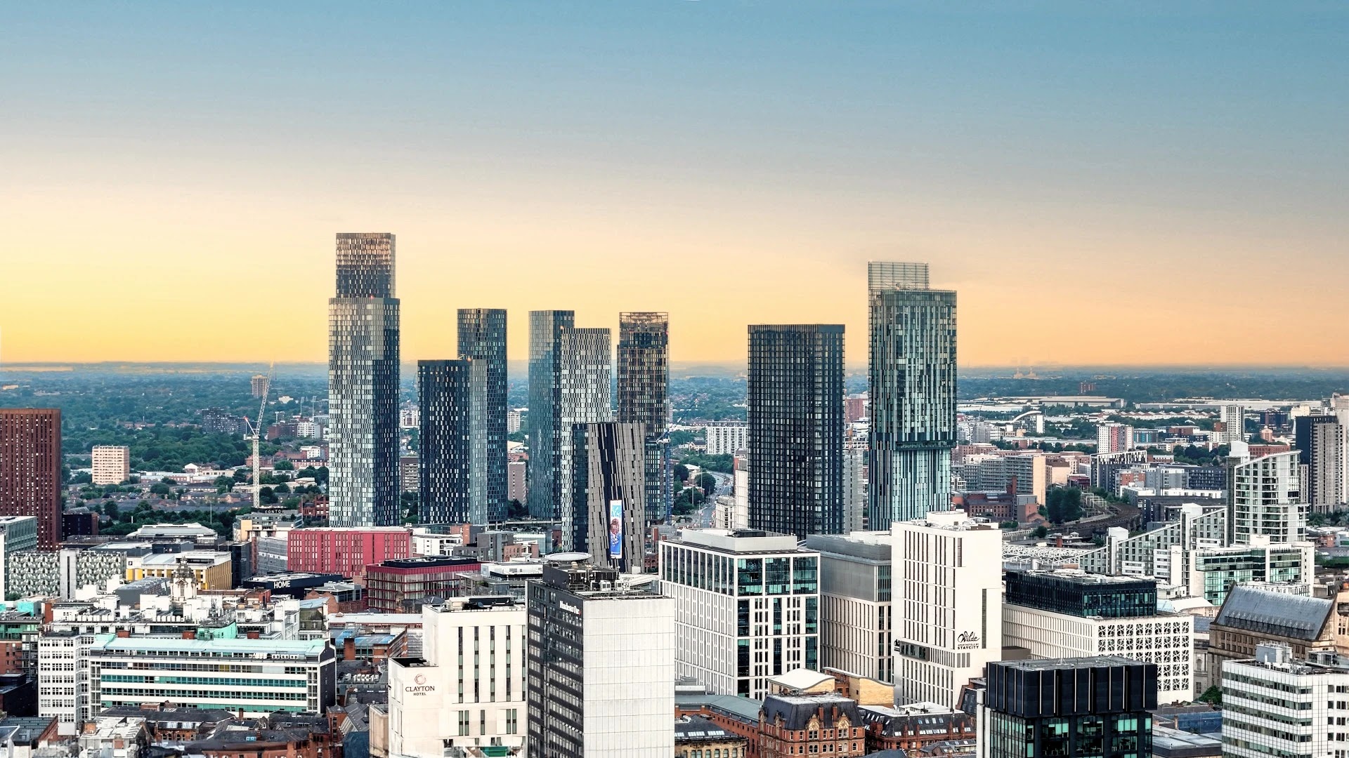 Manchester city centre skyline, reflecting Oriel Partners' UK-wide recruitment reach beyond London